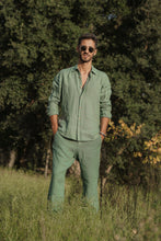 Load image into Gallery viewer, Mint Green Linen Pants
