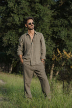 Load image into Gallery viewer, Khaki Linen Pants
